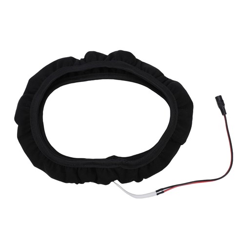Heated steering wheel cover - heated,