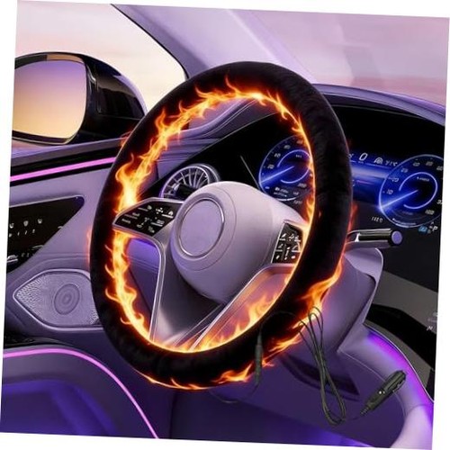 Heated steering wheel - heated,