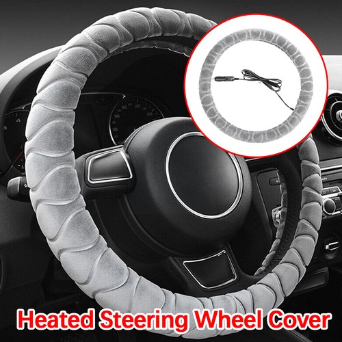 Heated steering wheel cover - steering,