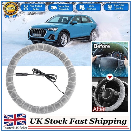 Heated steering wheel cover - steering,