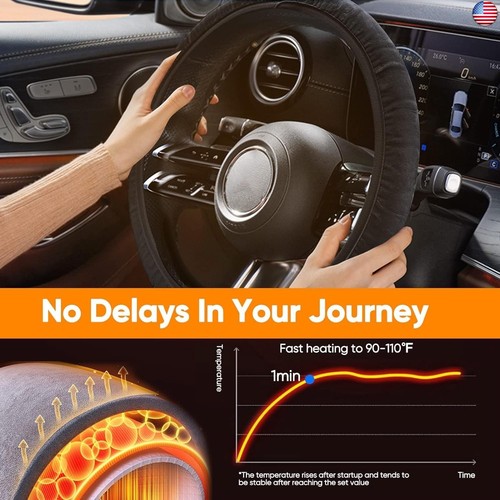 Heated steering wheel - heated,